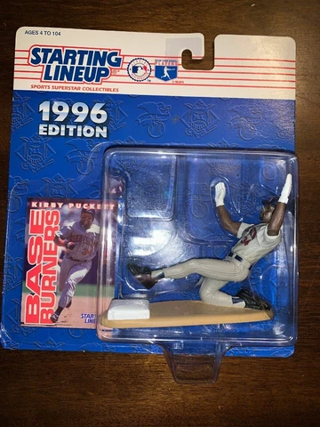Kirby Puckett Minnesota Twins Starting Lineup MLB Action Figure 1996 (B65A) Cover
