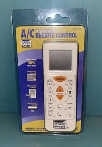 A/C UNIVERSAL 98% AIR CONDITIONER REMOTE CONTROL ONLY AC-RC01 Split Window ETC - Picture 1 of 3