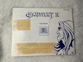 Gauntlet II (Nintendo NES) Manual ONLY - AUTHENTIC!