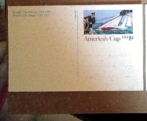 19¢ Postal Card SC#UX163 America's Cup; Mint; Free Shipping!! - Picture 1 of 1