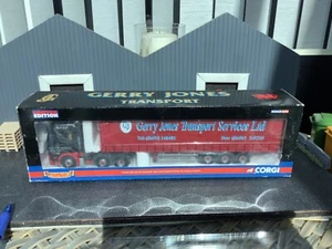 Corgi model truck 1:50 scale - GERRY JONES MAN TGA XXL CURTAINSIDE, CWMCARN - Picture 1 of 6