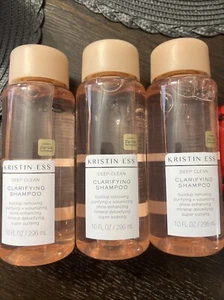 3 Pk Kristin Ess Deep Clean Clarifying Shampoo New and Unused - Picture 1 of 2