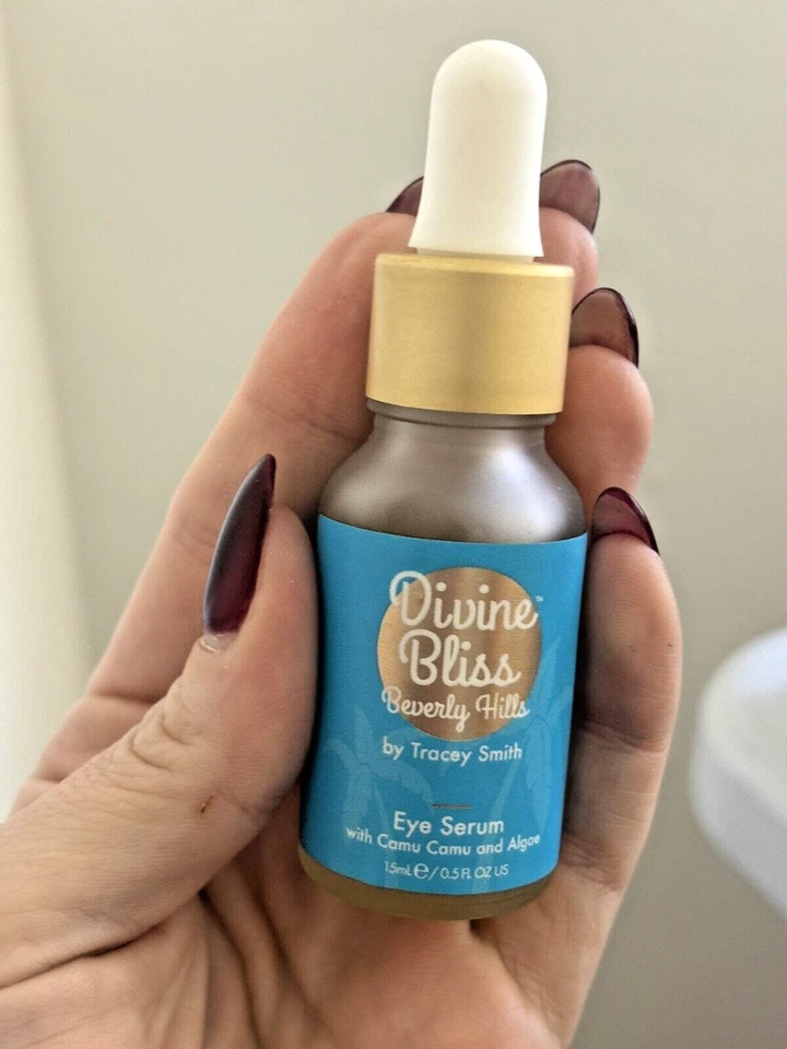 DIVINE BLISS Tracey Smith Beverly Hills Eye Serum 30 ml 1 Fl. Oz camu camu Alge