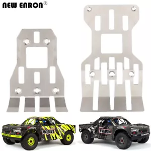Chasis delantero trasero de acero inoxidable placas de deslizamiento ARA320540 para 1/7 Arrma 6S Mojave - Imagen 1 de 11