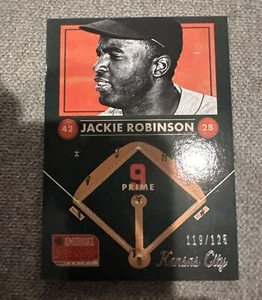 Jackie Robinson 2013 Panini America's Pastime Prime /125 Kansas City - Bild 1 von 2