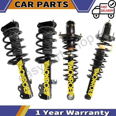 Puntales delanteros traseros Monroe puntal de resorte helicoidal para Toyota Prius 1,5 L 2006 2005 2004 Foto 1 de 4