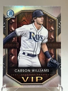 2025 BOWMAN CARSON WILLIAMS VIP INSERT - Picture 1 of 4
