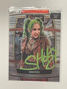 WWE SHOTZI Signed Card Raw Smackdown - Picture 1 of 1
