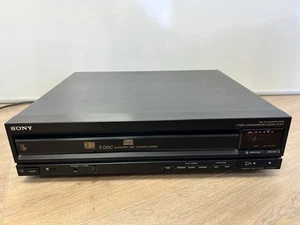 Tested Working SONY CDP-C500 5 Disc CD Changer Player with Remote  - Picture 1 of 7