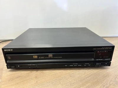 Tested Working SONY CDP-C500 5 Disc CD Changer Player with Remote  - Image 1 of 4