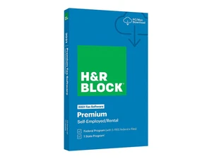 Nowe 2021 H&R Block Tax Software Premium Edition na PC/MAC - Zdjęcie 1 z 1