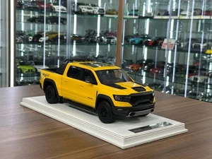 Dodge Ram TRX 1500 by Diamand -Limited. 30 pcs -Collector Car[1:18 Resin Yellow] - Picture 1 of 13