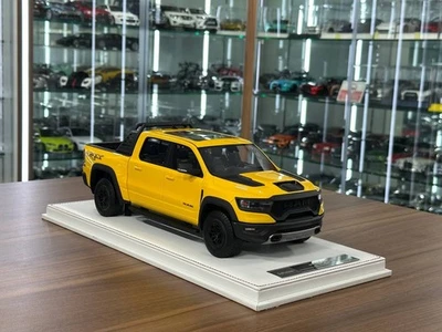 Dodge Ram TRX 1500 by Diamand -Limited. 30 pcs -Collector Car[1:18 Resin Yellow] - Image 1 of 4