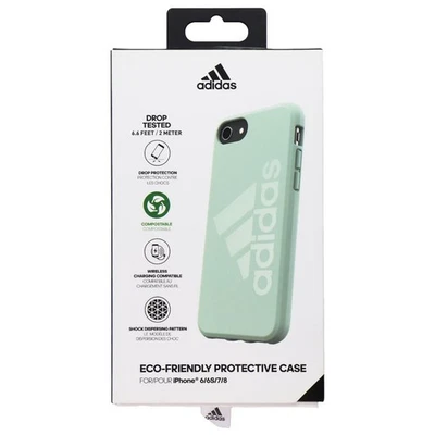 Funda protectora ecológica Adidas para Apple iPhone 8/7/6s/6 - Verde Foto 1 de 2