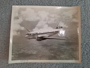 Curtiss C-46 Delta Air Freighter 8x10 Vintage Photo Photograph 1930s-1950s Era - Bild 1 von 6