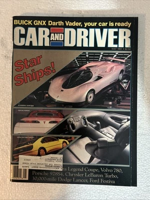 CAR and DRIVER Magazine May 1987  - Buick GNX - Volvo 780 - Image 1 of 4