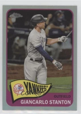 2021 Topps Chrome 1965 Topps Redux Giancarlo Stanton #TH65-34 - Image 1 of 2