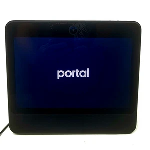 Facebook Portal 10" (1. Gen) Smart Video Calling WLAN Schwarz Alexa Meta Getestet A - Bild 1 von 11