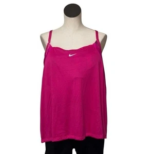 NWT Nike SWIM Layered Racerback Tankini TOP NESSC381-672 SZ-2X - Picture 1 of 7