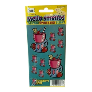 Mello Smello Original Scratch & Sniff Stickers Strawberry 10298 Sealed - Picture 1 of 2