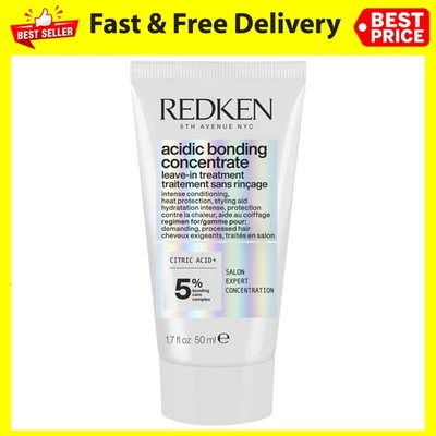 REDKEN Acidic Bonding Concentrate Leave-In Treatment, Bond Repair for Damaged Ha - Image 1 of 4