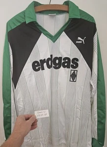 Trikot Borussia Mönchengladbach Puma Erdgas Langarm 87/88 Original - Bild 1 von 5