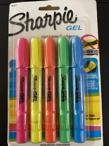 Sharpie Gel Textmarker verschiedene Farben 5 pro Set 1803277 - Bild 1 von 2