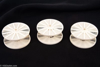 Lote unicolor de 3 carretéis de desenvolvimento vintage de filme plástico 35 mm câmara escura V26 - Imagem 1 de 4