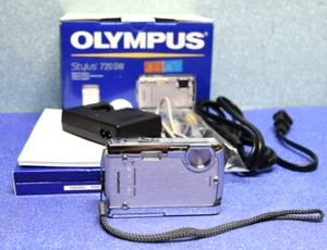 Getestete Olympus Stylus 720SW wasserdichte stoßfeste Digitalkamera, Akkukarte - Bild 1 von 13