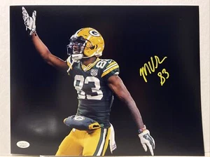 Marquez Valdes-Scantling Signed Green Bay Packers 11x14 Photo JSA - Picture 1 of 5