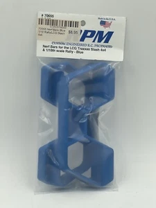 RPM 70655 Blue Nerf Bars LCG Traxxas Slash 4x4 & Rally (New) - Picture 1 of 2
