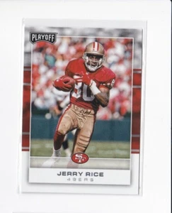 JERRY RICE 2017 PANINI PLAYOFF FOOTBALL CARD-SHIPS FREE TO THE US - Picture 1 of 24
