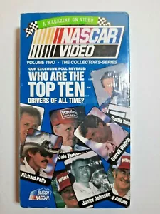 NASCAR VIDEO VOLUME ZWEI DIE SAMMLERSERIE VINTAGE 1991 VHS Hifi VIDEO BAND - Bild 1 von 3