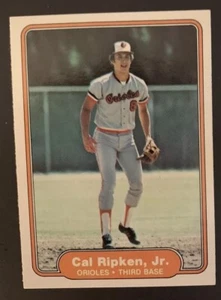 Cal Ripken Jr Error Rookie Card Fleer 176 HOF -Rare 🔥 - Picture 1 of 3
