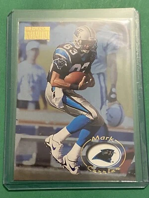 1996 Skybox Premium - #24 Mark Carrier Carolina Panthers - Image 1 of 2