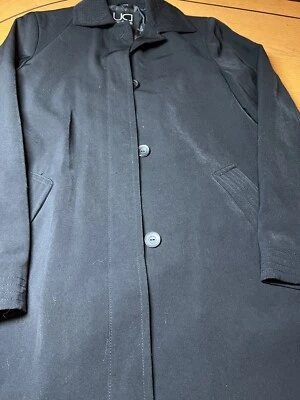 Abrigo largo para mujer UD UTEX DESIGN talla 6 negro Foto 1 de 4