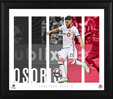 Jonathan Osorio Toronto FC Framed 15x17 Player Panel Collage Cover