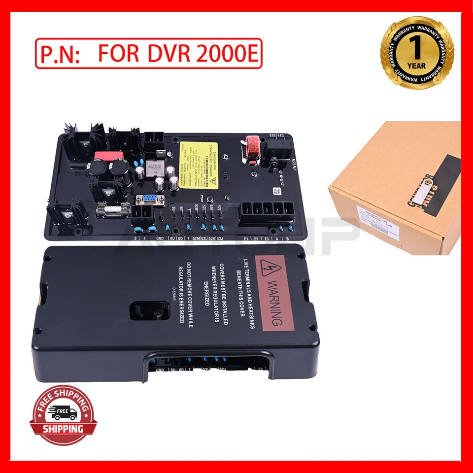 NOVO regulador de tensão automático AVR para DVR2000E Marathon DVR-2000E - Imagem 1 de 4