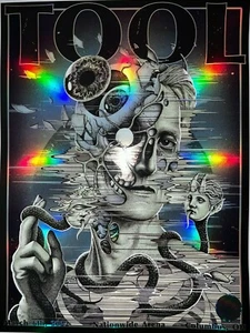 2022 TOOL COLUMBUS POSTER CONCERT TOUR 3/6/22 PAUL JACKSON NATIONWIDE /680 - Picture 1 of 2