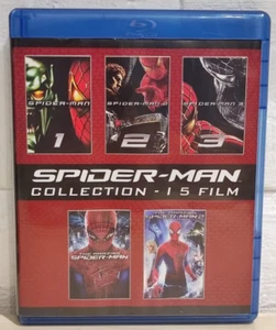 SPIDER - MAN COLLECTION – AMAZING - 5 FILM - ITA – ENG – BOX – 5 BLU-RAY - Foto 1 di 3