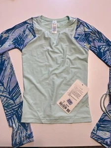 Ivivva by Lululemon Water You Up Rashguard Size 10 - Picture 1 of 3