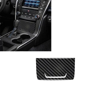 Cubierta de caja de almacenamiento de consola central de fibra de carbono para Toyota Camry 2015-2017 - Imagen 1 de 15