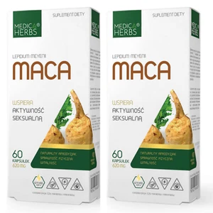 Maca 620 mg - 120 Kapseln - Wurzel Extrakt - Ohne Zusätze - Medica Herbs - Bild 1 von 1