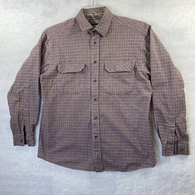 High Sierra Men XL Shirt Plaid Long Sleeve Button UP Casual 100% Cotton - Image 1 of 4