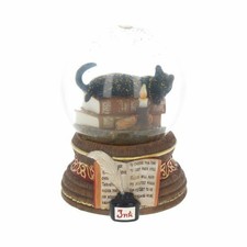 WITCHING HOUR 11.5cm Lisa Parker Snowglobe Witches Cat Nemesis Now FREE P+P