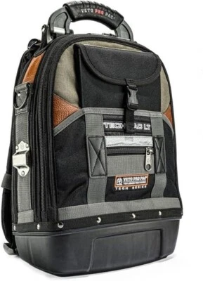 Veto Pro Pac TECH-PAC LT Laptop Backpack Tool Bag, VPP10065