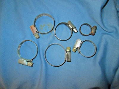 DUCATI OEM COOLANT HOSE CLAMPS 748-998 749 999 848-1198  ST2 ST3 ST4 ST4S S4R   Foto 1 de 3