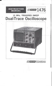 B & K Bedienungsanleitung mit Service Hinweisen für Oszilloscope 1476 Copy - Picture 1 of 1