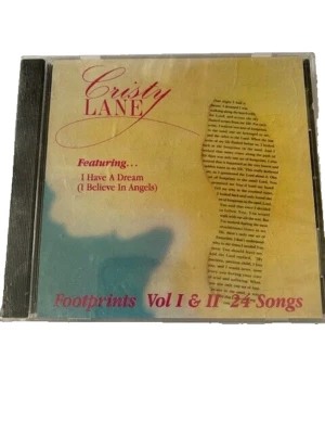 Cristy Lane : Footprints Volume I & II [CD] - NEW, SEALED Foto 1 de 2