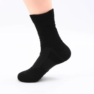 3 5 7 9 Pairs Mens Cotton Cushion Crew Athletic Socks For Sports Hiking Running - Picture 1 of 15